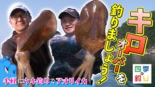 手軽にウキ釣りでアオリイカ キロオーバーを釣りましょう!(四季の釣り/2023年6月9日放送)