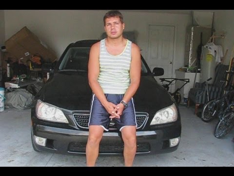 Oil change Lexus IS300 part1