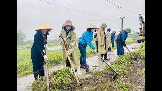 Phường Quang Trung ra quân làm thủy lợi, vệ sinh môi trường năm 2023