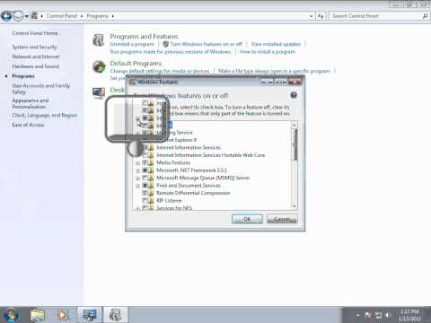how to remove iis 7 from localhost