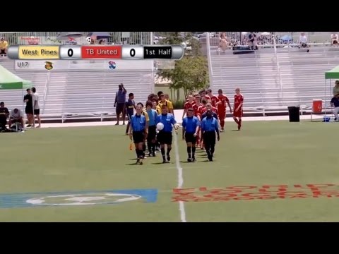 Wide World of Soccer: FYSA 2012 State Cup Finals U17B Tampa Bay United vs West Pines