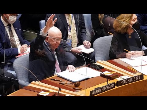 Russland blockiert Ukraine-Resolution im UN-Sicherh ...