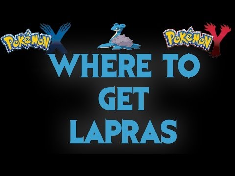 how to get lapras in pokemon x