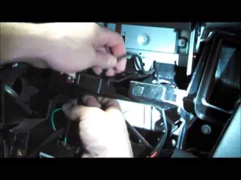 How to install a FACTORY POP-UP Navi in 2008-2013 Cadillac CTS