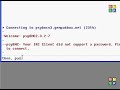 How to conect PSYBNC 3