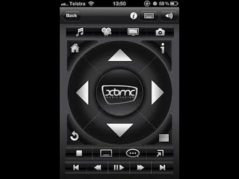 how to control xbmc with iphone