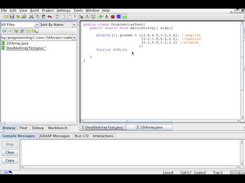 how to define two dimensional array in python