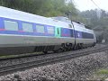 Démarrage en côte d'un train de marchandises