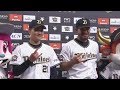2019年8月17日 オリックス・ロメロ選手・竹安大知投手ヒーローインタビュー