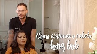 Como arrumar o cabelo long bob