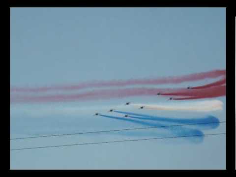 Patrouille de France à Istres en 2010 