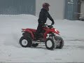 ATV Stunts, DVX400 Tracks/skis Prototype