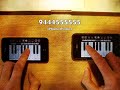 Rolling in the deep – Adele Two iPhone Pianos / iPod Touch Pianos