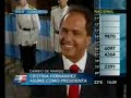 Scioli arriba al congreso en asunción de Cristina Fernandez