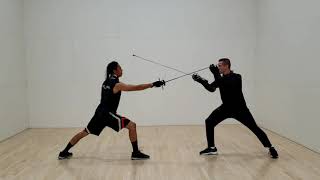 Rob Childs Rapier Vid 19 - Riposte Time and Technique