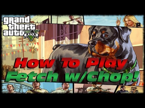 video-linktoworks-GTA 5 How To Walk & Play Fetch With Chop For 100%...