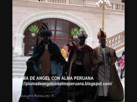 Los Reyes Magos dejaron sus ofrendas en el pesebre de la Municipalidad de Lima