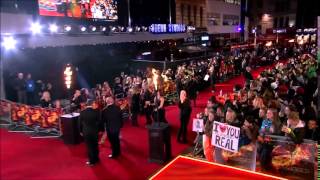 Mockingjay Part 2 Premiere Flame effects