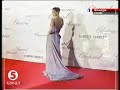 a million dollar dress by albert ferretti wears bar rafaeli (fotomodel&actress)in cannes festival