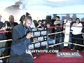 ROY JONES JR. OPEN WORKOUT DAYS BEFORE CALZAGHE FIGHT