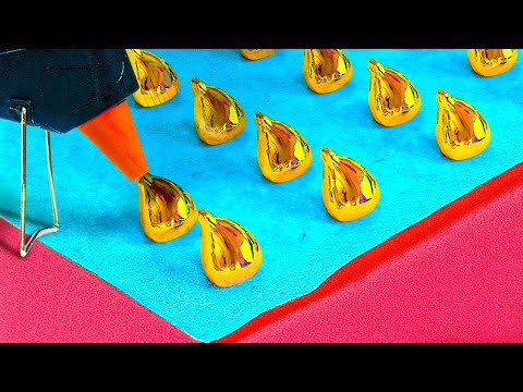24 CREATIVE GLUE GUN DIYS