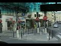 Driving through Paris in a Volkswagen LT28