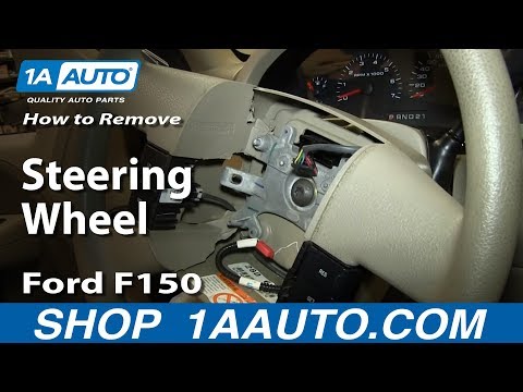 How To Remove Install Steering Wheel 2004-08 Ford F150