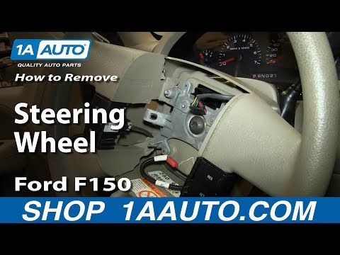how to remove vs commodore steering wheel