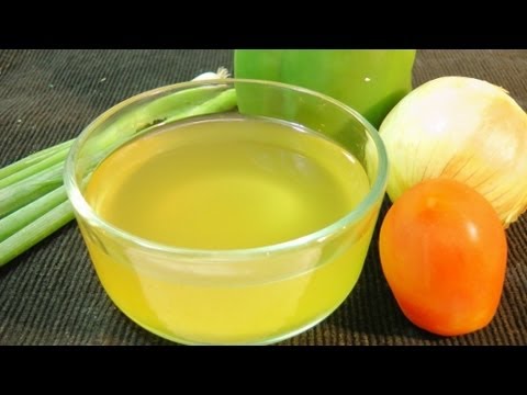 how to make vegetable stock