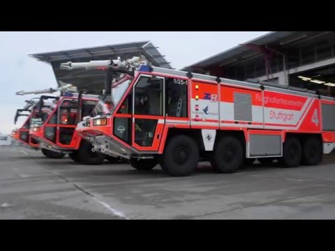 Feuerwehr am Flughafen - Allzeit einsatzbereit