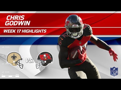 Video: Chris Godwin Highlights | Saints vs. Buccaneers | Wk 17 Player Highlights