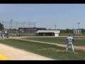 Chris Blevins pitching against Raytown
