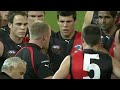 AFL - Matthew Knights quarter time spray AFL - Matthew Knights quarter time spray