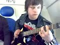 Crazy boys on the train in Rome