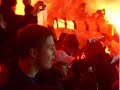 Slavia Prag-HSV Pyroshow beim Einlaufen Slavia Prag-HSV Pyroshow beim Einlaufen