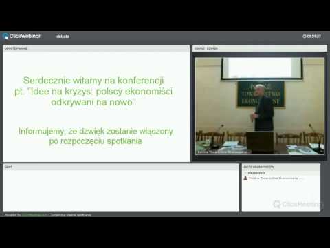 Idee na kryzys: polscy ekonomiści odkrywani na nowo Idee na kryzys: polscy ekonomiści odkrywani na nowo