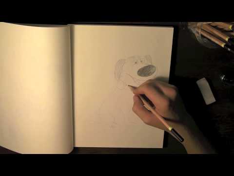 how to draw dug from up