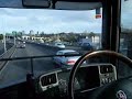 Scania R580 Auckland Harbour Bridge southbound SH1 NZ Scania R580 Auckland Harbour Bridge southbound SH1 NZ