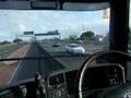 Scania R580 Auckland Harbour Bridge southbound SH1 NZ