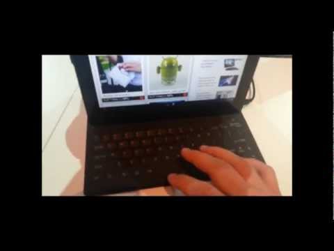 Klawiatura do Sony Xperia Tablet S - hands on