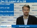 90 at 9, Dec 22: Liddell new GM CFO