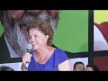 Discurso de Dilma no encontro do PT no Rio (parte 1)