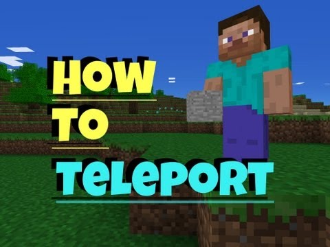 how to i teleport in minecraft