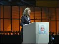 Annette Sykora, NADA convention chairperson, calls to...