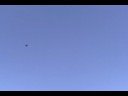 plane blue F-22 with ailerons