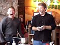 comment, subscribe, try it, you'll like it.
http://www.cookingfordads.net if you want more.

here's just a little compilation of a fun live event i did at the kowalski's market in woodbury, mn.  my awesome friend michael pearce donley provided music and even wrote a great theme song.  what a great guy!

we basically taught people how to make the dip from game day snacks and some other appetizer ideas from the party appetizers episode.

more live events coming in the coming months....