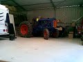 Fordson Tractor E27N running