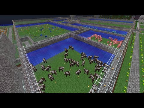 Simple Animal Farm Minecraft Project