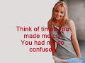 Britney Spears-Lonely (lyrics)