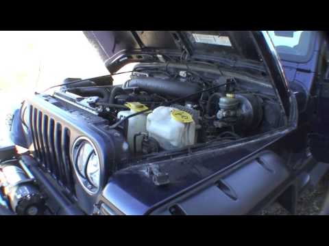 how to drain jeep wrangler radiator